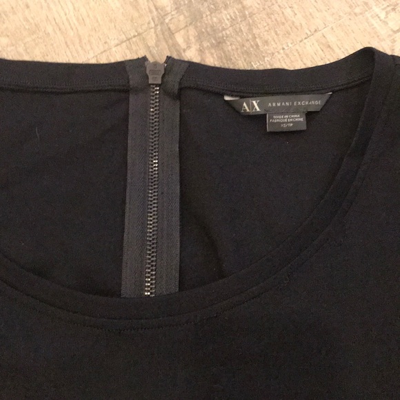 Armani Exchange Beaded Black Fitted Dress XS - Picture 2 of 3